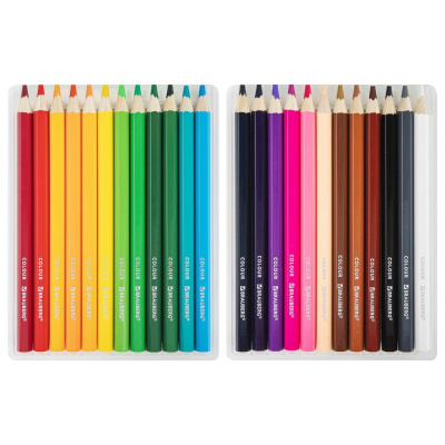 Карандаши цветные утолщённые 24 цвета Brauberg Kids 181879 01